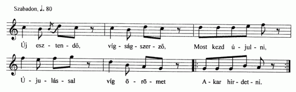 Újévköszöntő